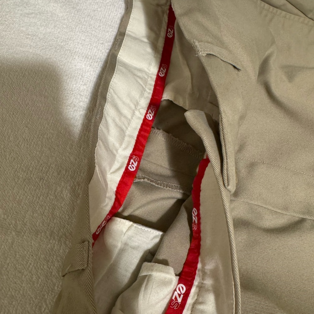 EZS by Luxire British Khaki Chino Pants Size 34x30 - Picture 2 of 9